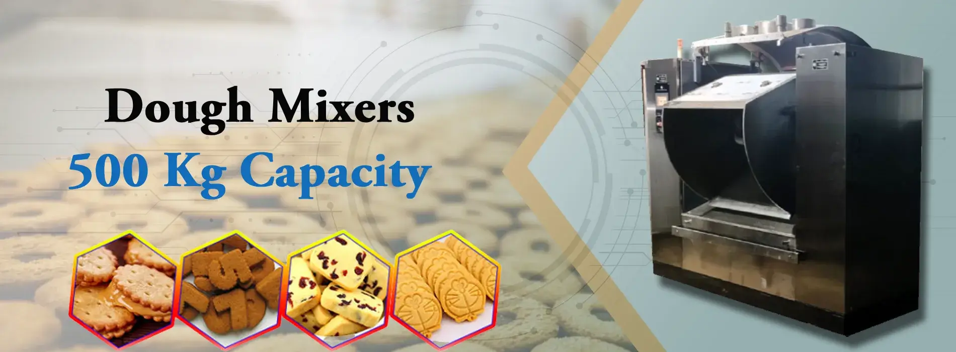 Bakery Machines, Biscuit and Bread Making Machinery